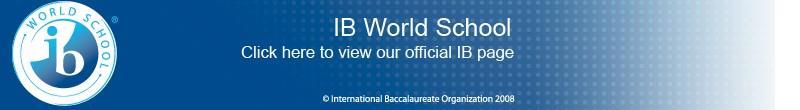 IB logo banner, world school - Klikk for stort bilde